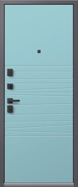LUX-5 NEW (нестандарт) Антрацит муар+Кашемир графит / Кашемир белый, Кашемир аква