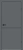 VellDoris ТЕХНО БЛЭК H1 с замком, Эмалюкс / Вулкан -  Алюминевая кромка с 4-х сторон черная, молдинг черный